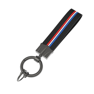 Keyzone Striped Keychain