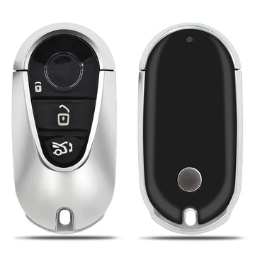 Aftermarket Smart Key Shell Compatible for Mercedes Benz S-Class G-Class E-Class 2022 Onwards 3 Button Smart Key(SMK71)