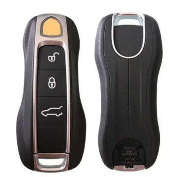 Aftermarket Smart Key Shell Compatible for Porsche 911, Cayenne, Panamera, Taycan 3 Button Smart Key(SMK81)