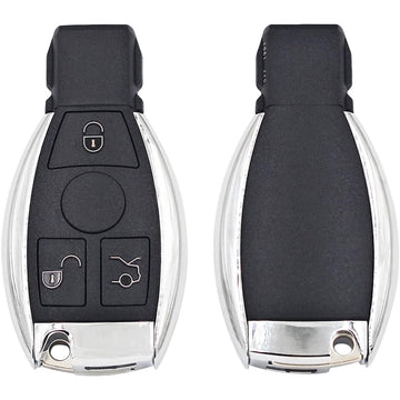 Aftermarket Smart Key Shell Compatible for C E M S CLS CLK GLK GLC G Class 3 Button Smart Key(SMK54_3B)