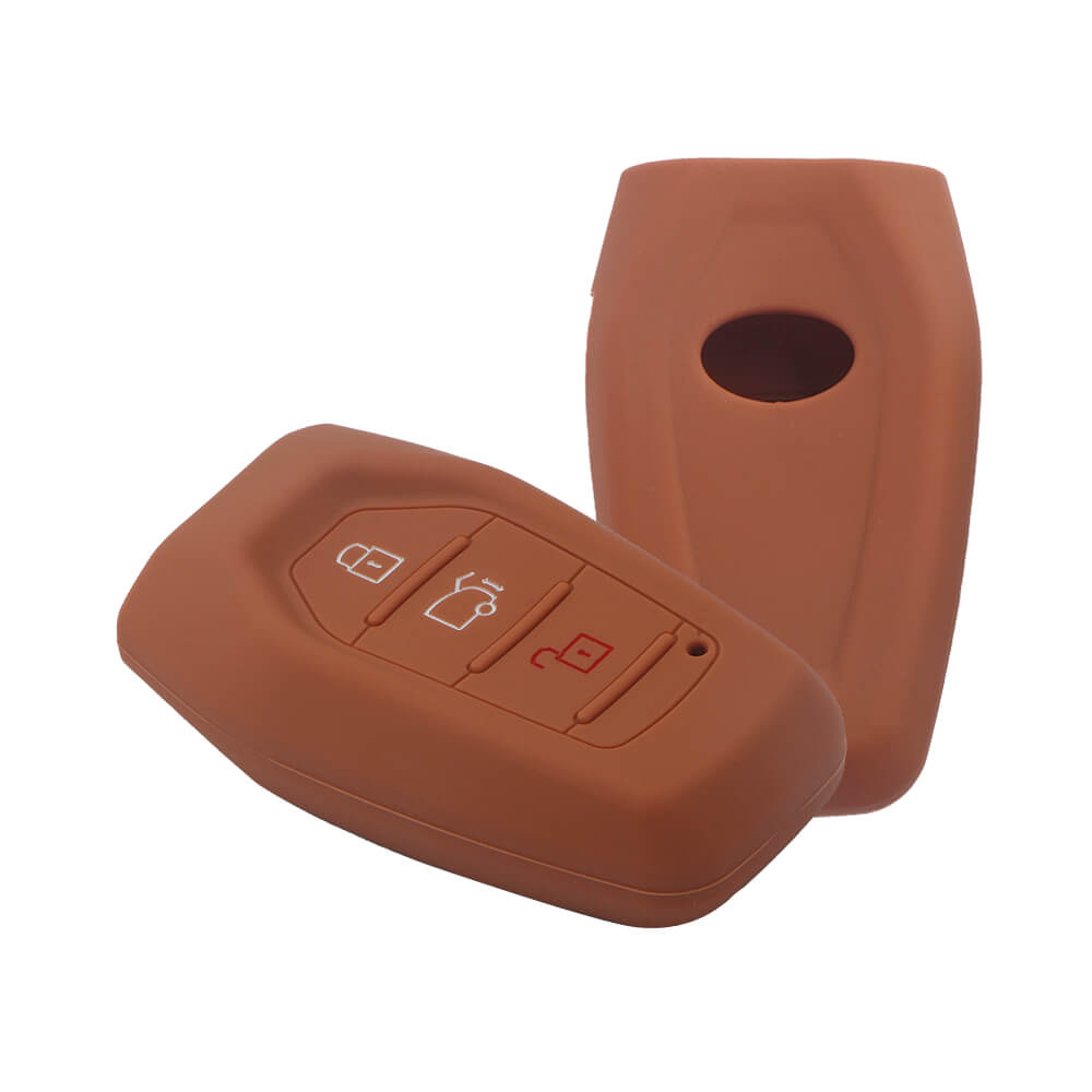 Keycare silicone key cover fit for : XUV500 smart key (KC-48) - Keyzone