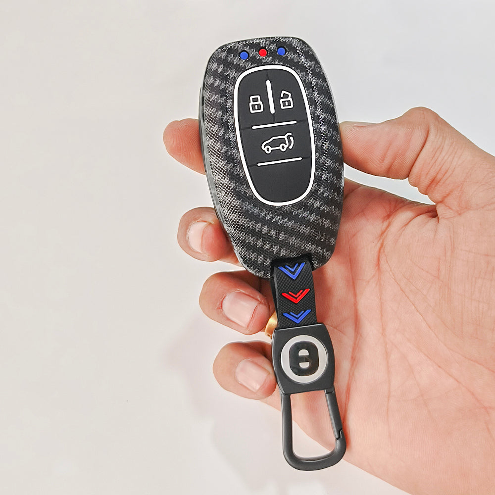 Keyzone ABS key cover for MG Gloster smart key (ABS87)