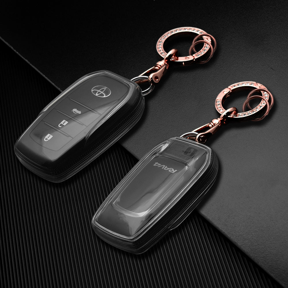 Diamond Toyota Car Key Cover/ Soft Car Key Case/ TPU Key Fob 