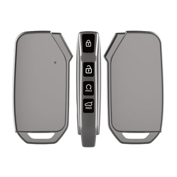 Keyzone TPU key Cover compatible for Kia Seltos, Sonet 2023 onwards 4 button smart key (GMTP77)