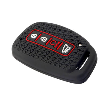 Keycare DE series silicone key cover fit for : Alcazar and Creta 2021 4 button smart key (DE-67)