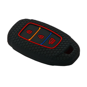 Keycare silicone key cover fit for : i20, Kona, Verna 2018 Onwards 3 button smart key (KC-41)