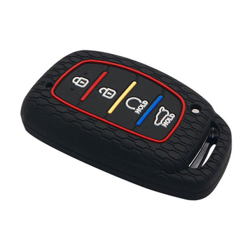 Keycare silicone key cover fit for : Alcazar and Creta 4 button smart key (KC-67)