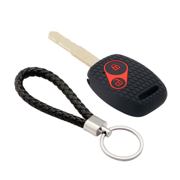 Keycare silicone key cover and keyring fit for : Honda 2 button remote key (KC-21, KCMini Keyring)