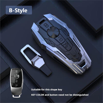 Keyzone TRF series key cover for  E-Class S-Class A-Class C-Class G-Class 2020 Onwards 4 button smart key (TRF70)